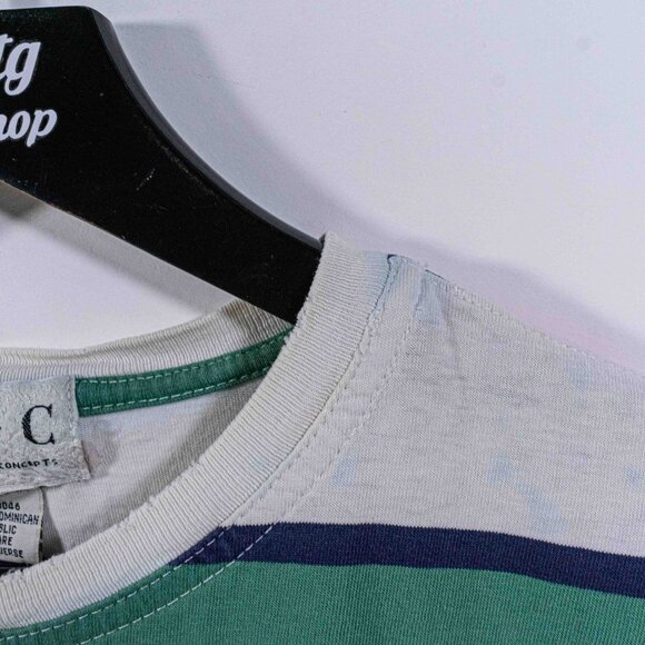 Surf Skate Striped T-Shirt Grunge INC International Concepts Large VTG 90s - Picture 13 of 14